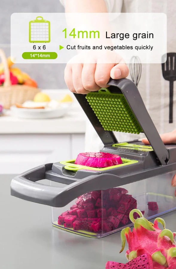 Vegetable Fruit Chopper Cutter Food Onion Veggie Dicer Slicer Kitchen